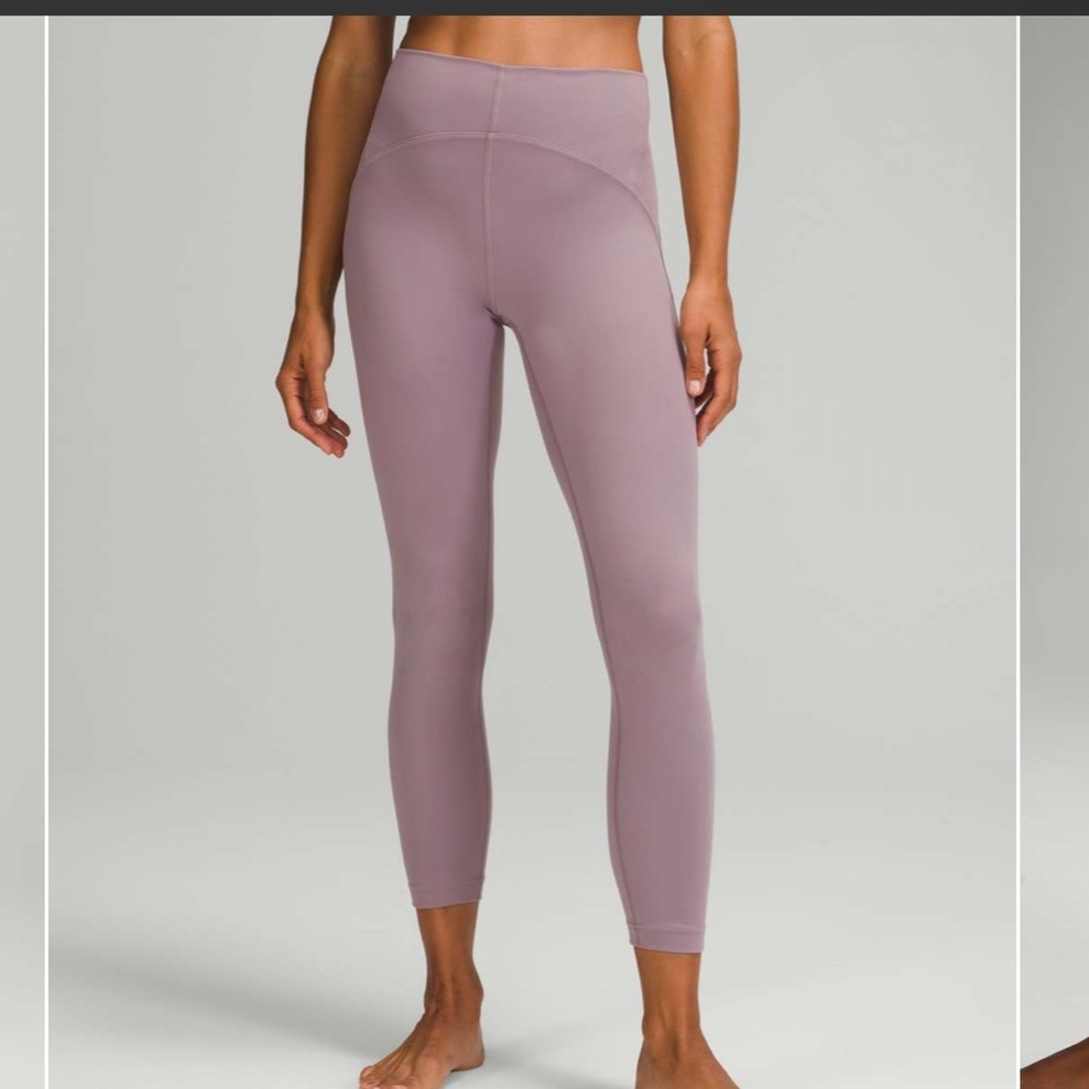 $118 Lululemon Instill High-Rise Tight 25" Violet Verbena Purple leggings‎ 12 - Picture 3 of 8